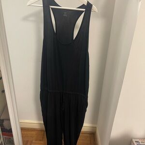 Black Sleeveless Jumpsuit